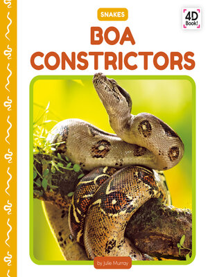 cover image of Boa Constrictors